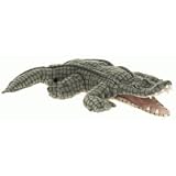Plush Alligator Puppet 24"