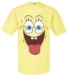 Childrens Toyshop  Spielwaren : Spongebob Schwammkopf T-Shirt in XL