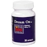 Dream On - Remedy for Occasional Sleeplessness, 60 caps., (Ridgecrest Herbals)