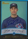 Scott Cassidy, Toronto Blue Jays Autographed Card