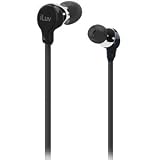 New Jwin Iluv Earphones Black In-Ear Headphones Ergonomic Digital Devices Iphone Ipod Mp3