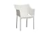 Baxton Sutdios Napoleone White Patio Chair, Set of 2
