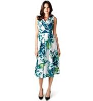 Per Una Pure Cotton Fit & Flare Floral Dress