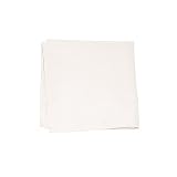 New Mens Solid White Pocket Square Hanky