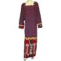 Womens Evening Dresses Cotton Caftans Gowns Multicolored Size 4X-L (kftn834b)