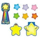 Carson-Dellosa Publishing CD-144018 Rainbow star classroom decorating set, 2-1/2' x 5-1/2' showpiece
