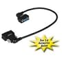 Cables To Go 52052 VGA270 HD15 M/F UXGA Monitor Extension Cable (6 Feet, Black)