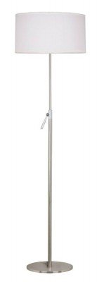 Kenroy Home 20111BS Propel Adjustable Floor Lamp, Brushed Steel