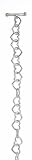 Women Sterling Silver Linked Heart Toggle Bracelet