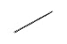 Women's 7mm Black Anklet, Thick Stainless Steel Curb Chain Anklet, 7in to 14in