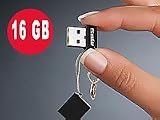 Produkt-Bild: PConKey Winziger, wasserfester USB-Speicherstick "Square II", 16 GB