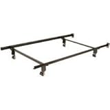 IMAGE OF Elite Holly-Matic Heavy Duty Eastern King Bed Frame with 2 1/2 Rug Rollers By Hollywood Bed Frame