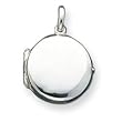 Sterling Silver Round Locket