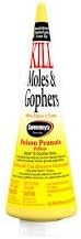 Kill Moles 7 Gophers Poison Peanut Pellets (6 oz) Mata toposy*y tuzas, mole	el lunar, el topo gophe el ardillón