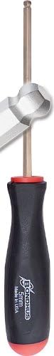 Bondhus - Screwdriver - Hex, Ball Tip, BriteGuard Plated, 2mm - 16652