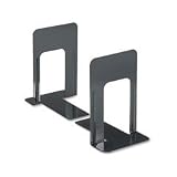 (Price/PR)Book Supports W/Poly Base, 6x8-1/2x9, Black