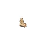 Adapter CGA-520 B Tank Acetylene Cylinder To CGA-510 POL Acetylene Regulator 90 Degree