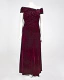 Velvet Evening Gown