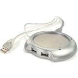 greymobiles USB Mug Warmer With 4 Port USB Hub
