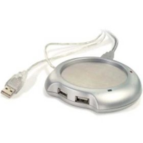 Childrens Toyshop  Computer : greymobiles USB Mug Warmer With 4 Port USB Hub