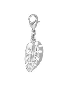 Pilgrim Damen-Charm Blatt versilbert 560-107 Preisvergleich