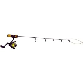 Jason Mitchell JMS24SB 24 Inch Spring Bobber Ice Fishing Combo