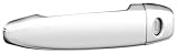 Putco 402129 Chrome Trim Door Handles
