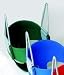 High Back Full Bucket Toddler Infant Swing Seat - Seat Only, Green