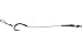 Beyond Tackle Carp Combi Rig 25 Lb Soft Braid Teflon Coated Curve Shank Barbed Hook Pack of 5