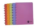 Myndology Discbound Notebook Asst 8.5x11 72 Sht MYNLE44 Pack Of 5