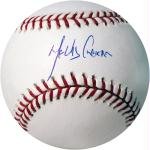 Melky Cabrera Autographed Yankee Stadium Commemorative Baseball