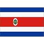 Costa Rica Flag Polyester 2 ft. x 3 ft.