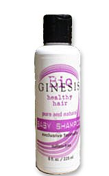 Ginesis Natural Baby Shampoo - Unique Organic Chemical-Free Therapeutic Formula. Cleans Naturally, Baby Safe - 8oz
