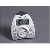 Loud Mouth Talking Alarm Clock w/ Fm Radio