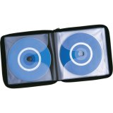 Falcon, BD-4022L, Leather CD holder, Black