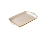 Review Pfaltzgraff  / Pfaltzgraff 572 217 90 Weir in Your Kitchen Fennel Rectangular Baking Platter 12x9-in.