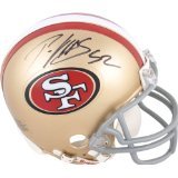 PATRICK WILLIS SIGNED AUTOGRAPHED MINI HELMET SAN FRANCISCO 49ERS COA + HOLOGRAM