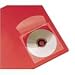 Kitchen & Housewares : CD Disk Pockets, Self-Adhesive, 5"x5", 10/Pack, Clear, Sold as 1 bag