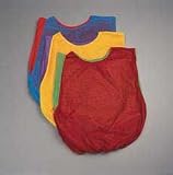 Set of 24 - Dub-L-Scrim Youth Green/Red Mesh Sports Scrimmage Vests