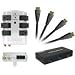 CTA Digital HDMI 6-IN 1 Home Theater Electrical Starter Kit