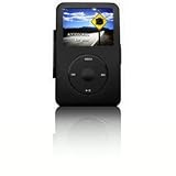 yooZoo Aluminum Hard Case for Apple iPod Video 5G 30GB and iPod Classic 80/120GB with Screen Protector Midnight Black