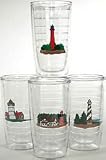 Tervis Tumbler Lighthouses 16-Ounce Double Wall Insulated Tumbler, Set of 4