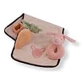 Miyim Organic Baby Bunny Plush Toy Gift Set