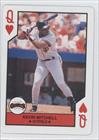 1990 U.S. Playing Cards All-Stars #12H - Kevin Mitchell