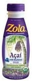 Zola Acai Blueberry+Acai Power Juice 12 Oz (Pack of 12)