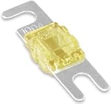 StreetWires FSAFS100 100A AFS Mini-Wafer Fuse 2 Pcs. Yellow