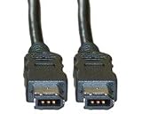 Firewire IEEE1394 6pin - 6pin Cable Lead DV iLINK UK