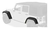 Bestop 49250-01 HighRock Black Fender Flare