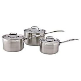Oneida Kitchen Evolution Cookware 3 Pce Cookware Set (16/18/20cm pans)