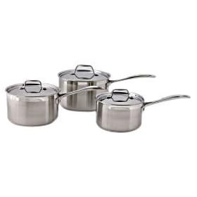 Oneida Kitchen Evolution Cookware 3 Pce Cookware Set (16/18/20cm pans)